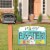 Big Dot of Happiness Hippity Hoppity Easter Bunny Party Yard Sign Lawn Decor Party Yardy Sign Perspective: back