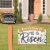 Big Dot of Happiness Religious Easter Lawn Decor Happy Easter He is Risen Party Yardy Sign Perspective: back