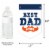 Big Dot of Happiness Happy Father's Day We Love Dad Bunting Banner Decor Happy Father's Day Perspective: back