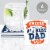 Big Dot of Happiness Happy Father's Day - Funny We Love Dad Party Decor - Drink Coasters 6 Ct Perspective: back