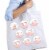 Big Dot of Happiness Bride Squad 3 in Rose Gold Bachelorette Party Badge Pinback Buttons 8 Ct Perspective: back