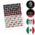 Big Dot of Happiness Viva Mexico - Party Sticker Favors - Labels Fit Hershey’s Kisses 108 Ct Perspective: back