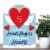 Big Dot of Happiness Heart Angel - Sympathy Giant Greeting Card - Big Shaped Jumborific Card Perspective: back