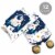 Big Dot of Happiness Blast Off to Outer Space Favor Gift Boxes Party Large Pillow Boxes 12 Ct Perspective: back