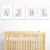 Big Dot of Happiness Whole Llama Fun Unframed Llama Linen Paper Wall Art 4 Ct Artisms 8 x 10 Perspective: back