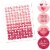 Big Dot of Happiness Happy Galentine's Day - Valentine's Day Candy Sticker Labels - 108 ct Perspective: back