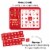 Big Dot of Happiness Chinese Lanterns 2023 Lunar New Year Game Scratch Off Fortune Card 22 Ct Perspective: back