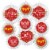 Big Dot of Happiness Chinese New Year - Hanging Decor Paper Fans 9 Ct Perspective: back