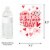 Big Dot of Happiness Happy Valentine's Day Valentine Hearts Party Bunting Banner Party Decor Perspective: back