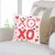 Big Dot of Happiness Happy Valentine's Day Decor - Cushion Case Throw Pillow Cover 16 x 16 In Perspective: back