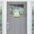Big Dot of Happiness Easter Gnomes Spring Bunny Party Outdoor Front Door Decor 1 Pc Sign Perspective: back