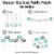 Big Dot of Happiness Medical School Grad Doctor Party Supplies Decor Galore Party Pack 51 Pc Perspective: back