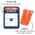 Big Dot of Happiness Happy Father's Day - Cards & Markers We Love Dad Party Bingo Game 18 Ct Perspective: back