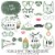 Big Dot of Happiness Boho Botanical Baby - Greenery Baby Shower Photo Booth Props Kit - 20 Ct Perspective: back
