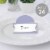 Big Dot of Happiness Purple Elegantly Simple - Party Table Setting Name Place Cards - 24 Ct Perspective: back