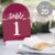 Big Dot of Happiness Burgundy Elegantly Simple Double-Sided 5 x 7 In Cards Table Numbers 1-20 Perspective: back