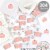 Big Dot of Happiness Girl Little Pumpkin Birthday Baby Shower Candy Favor Sticker Kit 304 Pc Perspective: back