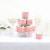 Big Dot of Happiness Girl Little Pumpkin - Birthday or Baby Shower Treat Candy Boxes - 12 Ct Perspective: back