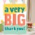 Big Dot of Happiness A Very Big Thank You - Gratitude - Giant Greeting Card - Jumborific Card Perspective: back