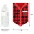 Big Dot of Happiness Christmas Pajamas Party Bunting Banner Decoration Christmas Pajama Party Perspective: back