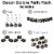 Big Dot of Happiness Mardi Gras Masquerade Party Supplies Kit Decor Galore Party Pack 51 Pc Perspective: back