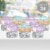 Big Dot of Happiness Spring Easter Bunny Party Favor Bag Labels Candy Bags with Toppers 24 Ct Perspective: back