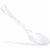 24 Pack Plastic Serving Utensils Set disposable Spoons Forks Tongs Caterware Perspective: back
