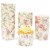 50-Pack Muffin Liners - Vintage Floral Cupcake Wrappers Paper Baking Cups Perspective: back