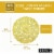 Gold Round Medallion Paper Lace Doilies (12 in, 60 Pack) Perspective: back