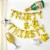 30th Birthday Party Balloons, Thirty &Thirsty Dirty 30 Decorations (Gold, 22 Pieces) Perspective: back