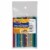 Creativity Street Hot Glue Sticks 4  x 0.31  6 Assorted Glitter Colors 12 Per Pack 6 Packs Perspective: back