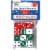 Learning Advantage Dot Dice Red/Green/White 12/Pack 3 Packs (CTU7367-6) Perspective: back