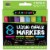 Teacher Created Resources Chalk Brights Liquid Chalk Markers Assorted Colors 8 Per Pack 2 Perspective: back