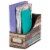 Teacher Created Resources Vinyl Book Bin 5  x 8  x 11  Reclaimed Wood Design Pack of 3 Perspective: back