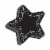 Ashley Productions Dry Erase Magnetic Whiteboard Erasers Star Chalk Pack of 6 (ASH09989-6) Perspective: back