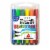 The Pencil Grip Magic Stix Triangular Markers Bullet Tip 12 Colors Per Pack 6 Packs (TPG395-6 Perspective: back