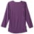 Silverts Eggplant Reusable Poly-Spandex Blend Adaptive Shirt Large Perspective: back