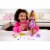 Barbie Totally Hair Flower-Themed 8.5 Inch Curvy Doll & Color Change Accessories Perspective: back