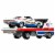 Hot Wheels® Team Transport™ Wide Open with '70 AMC Rebel Machine Perspective: back