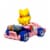 Hot Wheels® Baby Peach Pipe Frame Toy Car Perspective: back