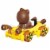 Hot Wheels Tanooki Mario Bumble V Toy Car Perspective: back