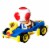 Mattel® Hot Wheels® Mario Kart™ Toad Mach 8 Toy Vehicle Perspective: back