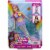 Mermaid Dreamtopia Barbie Doll with Water-Activated Twinkle Light-Up Tail Pink Streak Hair Perspective: back