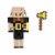 Minecraft Piglin Brute 3.25 Inch Figure Perspective: back