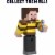 Mattel Minecraft Bees Shirt Steve 3.25-in Action Figure with Build-a-Portal Piece & Accessory Perspective: back