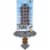 Minecraft Toys Deluxe Netherite Sword w/ Lights & Sounds, Minecraft-Game Role-play Accessory Perspective: back