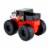 Mattel Hot Wheels® Monster Trucks Roarin Wreckers Bone Shaker Vehicle Perspective: back