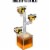 Mattel Minecraft Bees Action Figure, 3.25-in, with 1 Build-a-Portal Piece & 1 Accessory Perspective: back