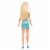 Mattel Barbie® Dolls Wearing Barbie® Logo Print Dress Doll Perspective: back
