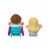 Fisher-Price® Barbie® Party Pack Little People® Toys Perspective: back